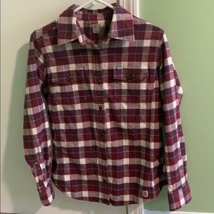 Flannel Carhartt plaid shirt
